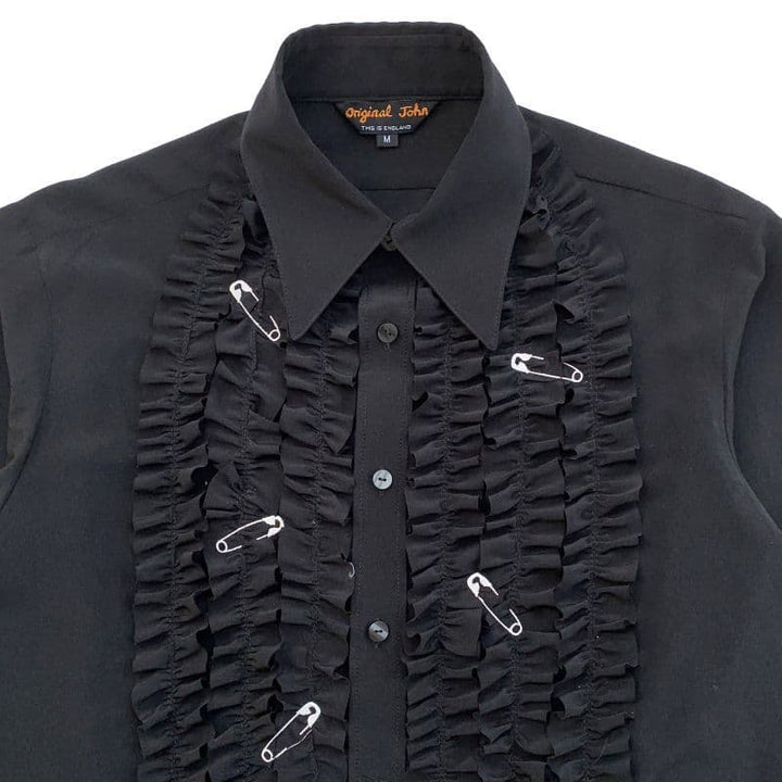 FRILL SHIRTS [SH511] - Black