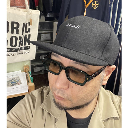Felt "A.C.A.B." Cap