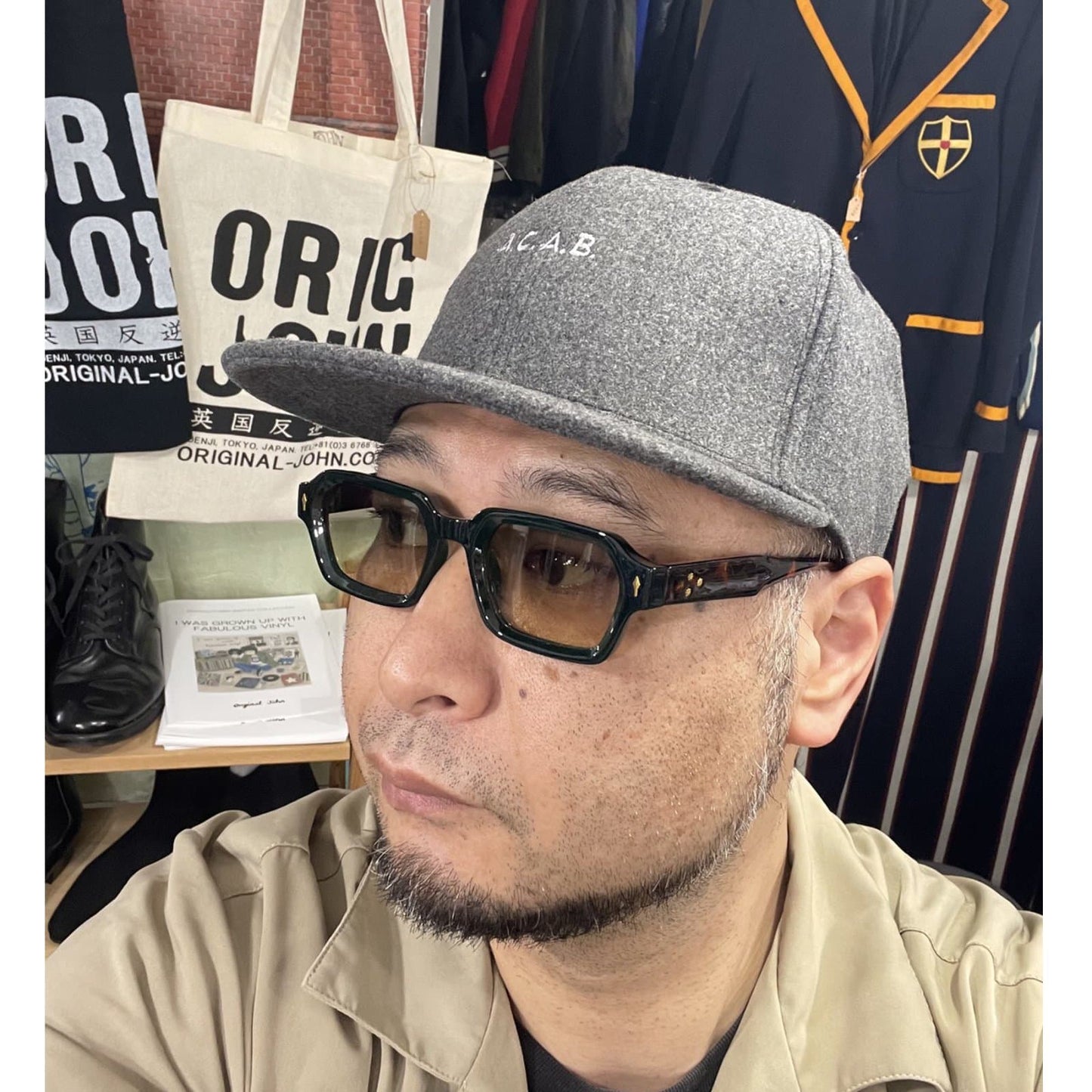 Felt "A.C.A.B." Cap