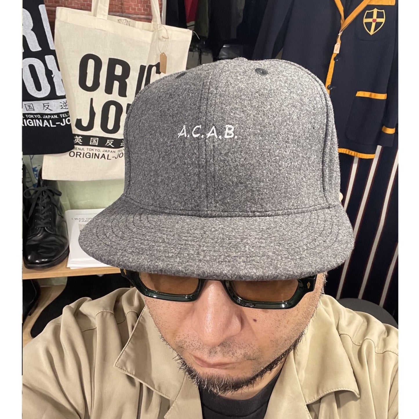 Felt "A.C.A.B." Cap