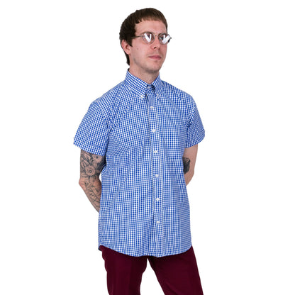 Relco Checkered Gingham S/S