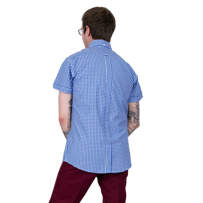 Relco Checkered Gingham S/S