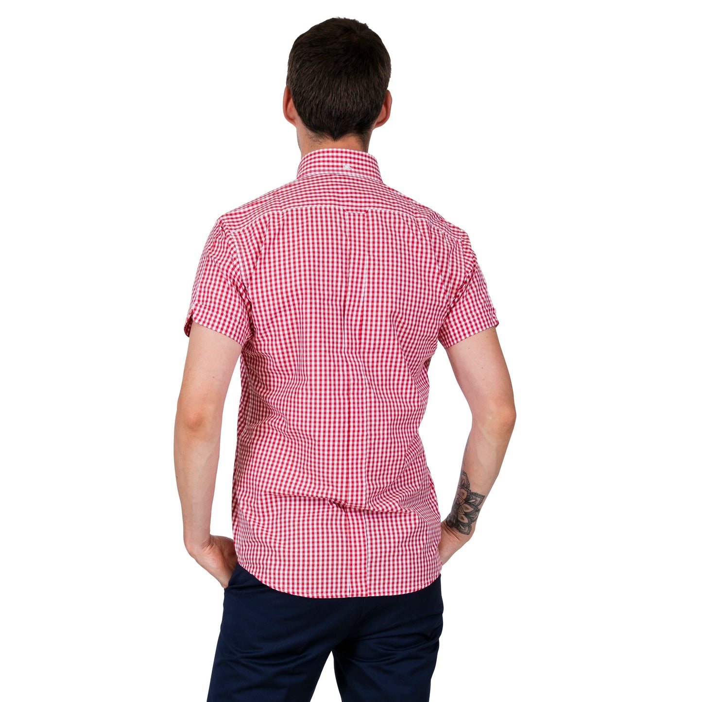 Relco Checkered Gingham S/S