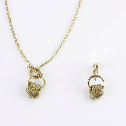 Grip series (Necklace/Earring)