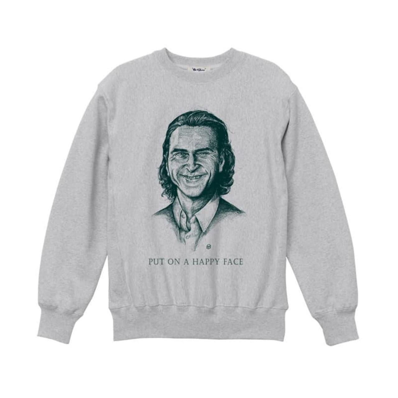 Happy Face Sweat〈Ash Grey〉
