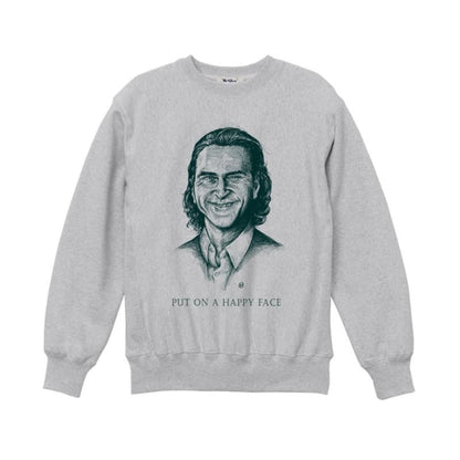 Happy Face Sweat〈Ash Grey〉