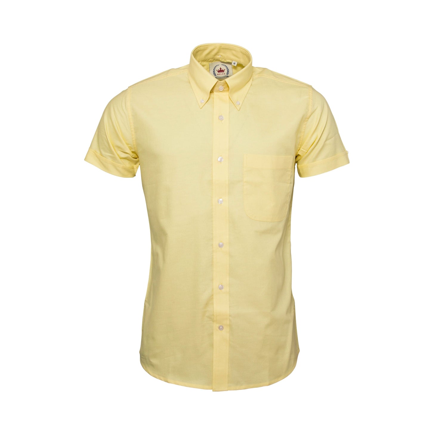 Relco Oxford Weave Pastel S/S