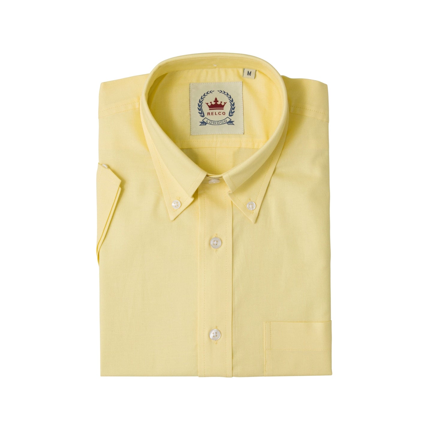 Relco Oxford Weave Pastel S/S