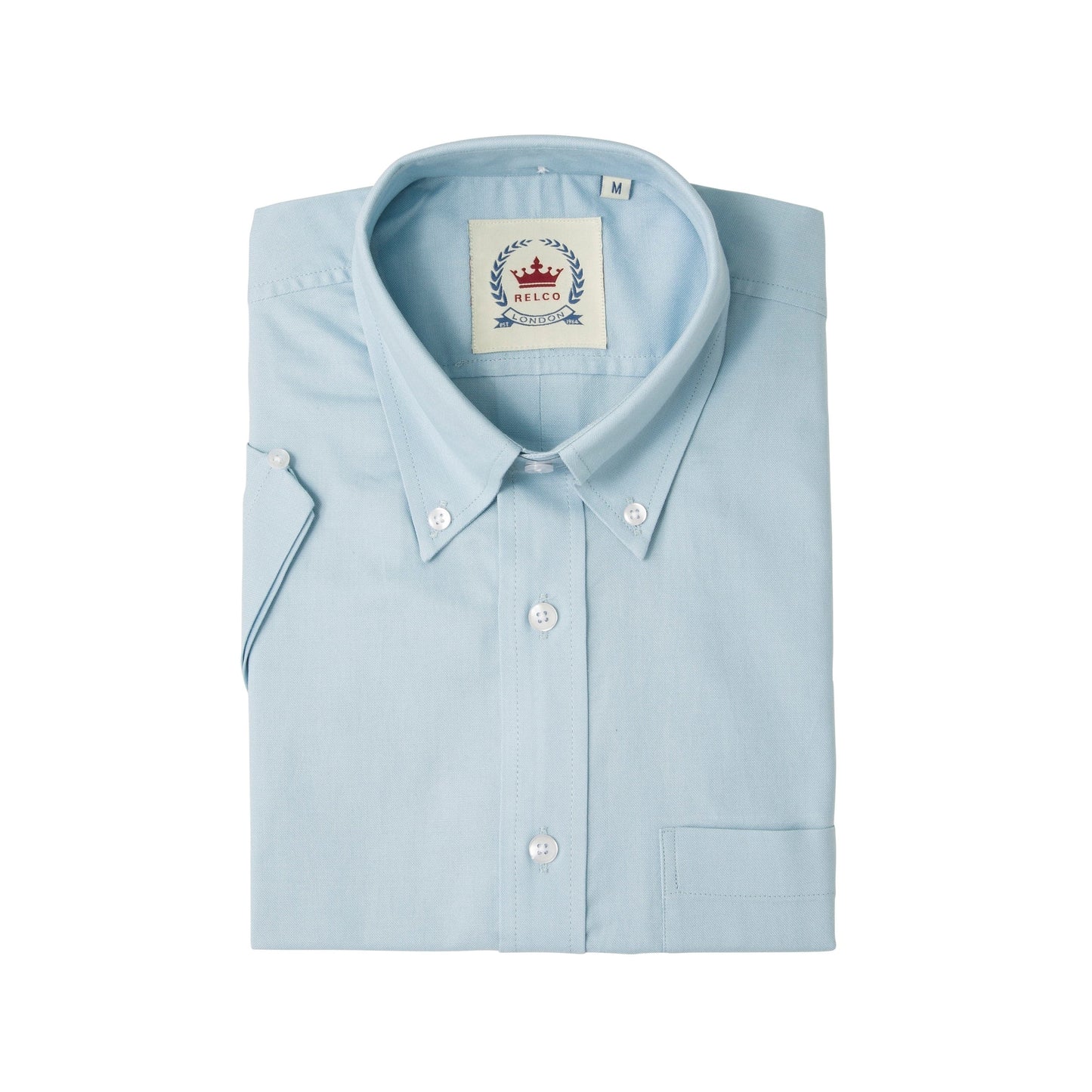 Relco Oxford Weave Pastel S/S