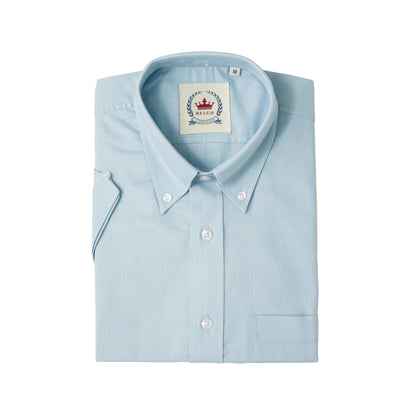 Relco Oxford Weave Pastel S/S