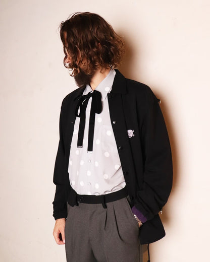 Jersey Coach Jacket〈Black〉