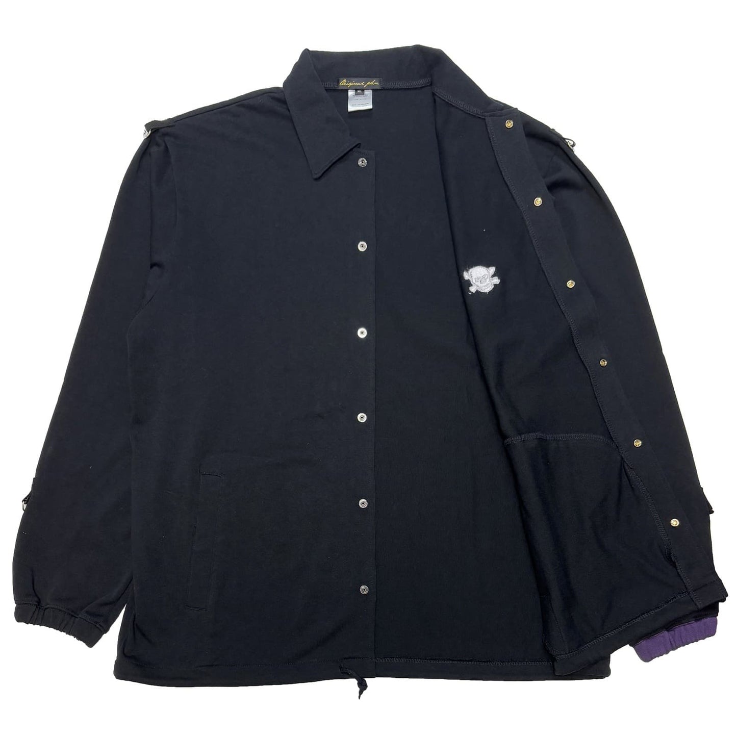 Jersey Coach Jacket〈Black〉