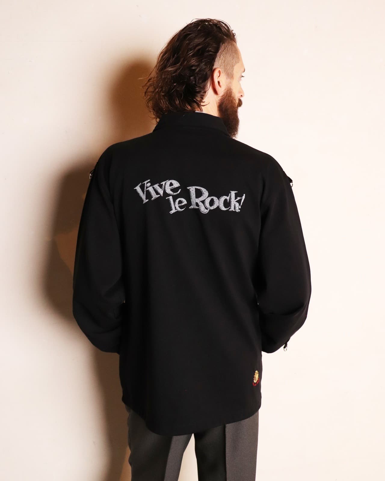 Jersey Coach Jacket〈Black〉