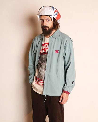 Jersey Coach Jacket〈Mint Green〉