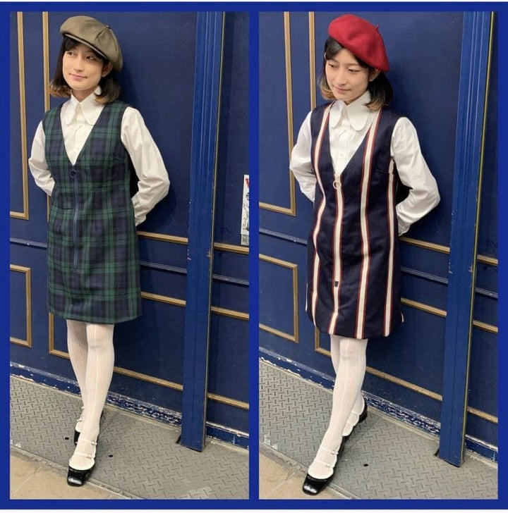 JUMPER SKIRT [OP513] - Black Watch