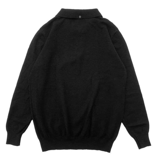 Jimmy's Knit Polo〈Black〉