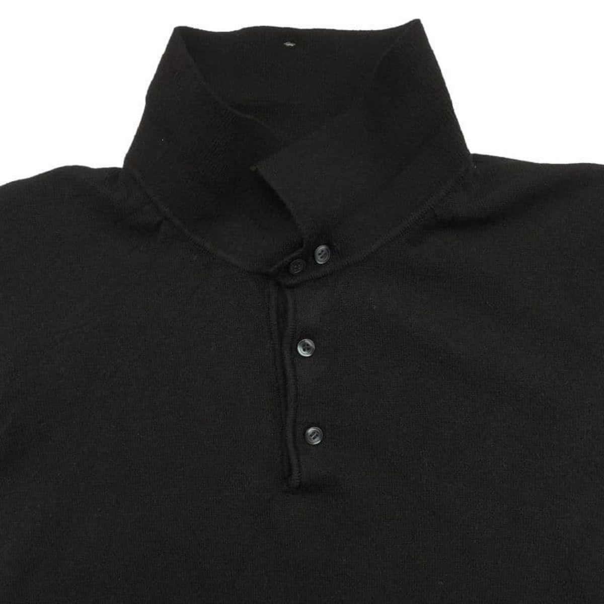 Jimmy's Knit Polo〈Black〉