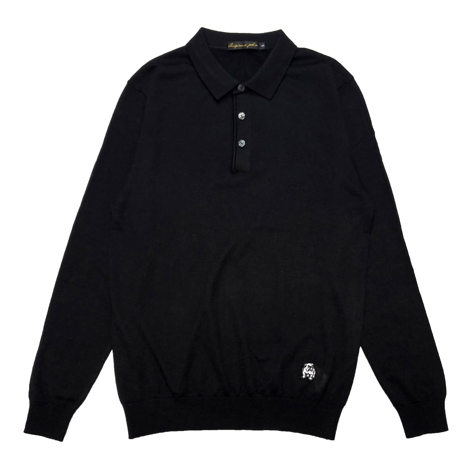 トップス 00s John W.Nordstrom wool knit polo BLK Original John(オリジナルジョン) | Jimmys Knit Polo [263-KT01] - 10