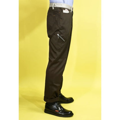 Kinky Work Trousers〈Brown〉
