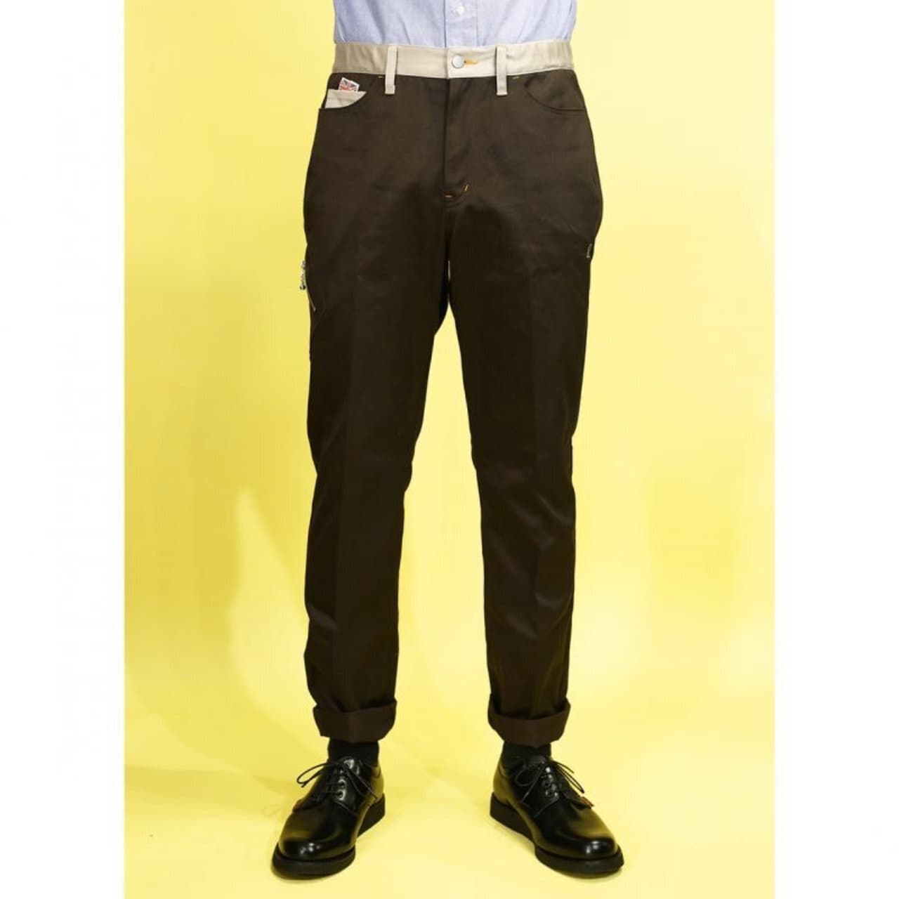 Kinky Work Trousers〈Brown〉