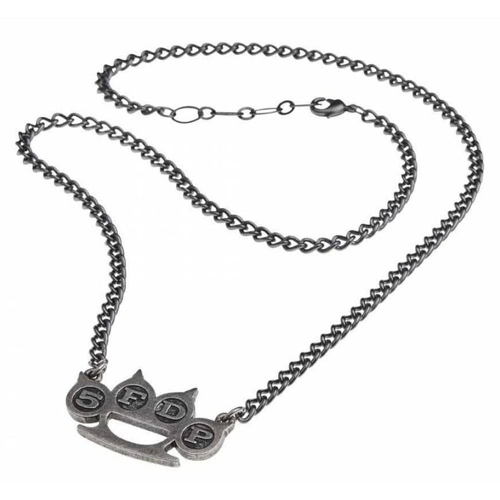 Knuckle Duster Necklace [5FDP]