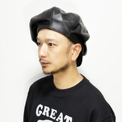 【12月〜1月予定】Leather Flat Top Cas
