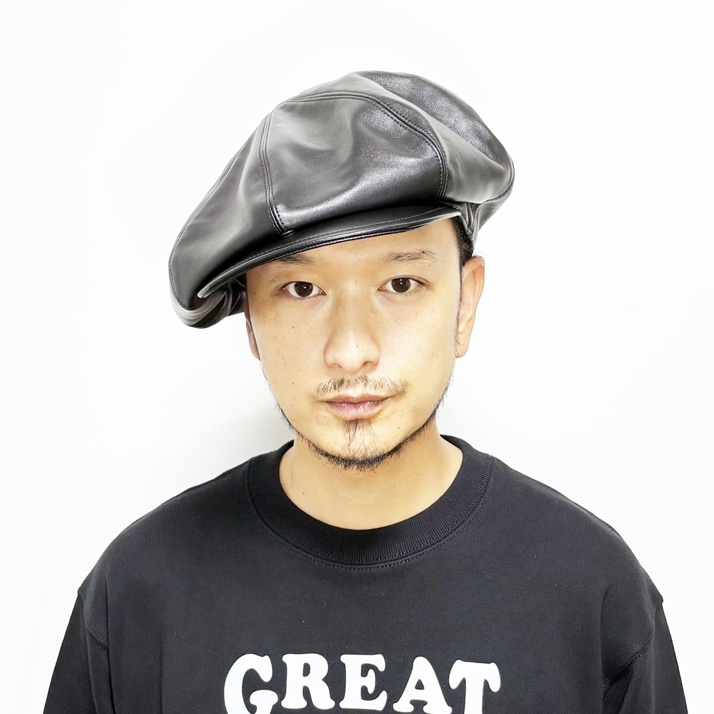 【12月〜1月予定】Leather Flat Top Cas