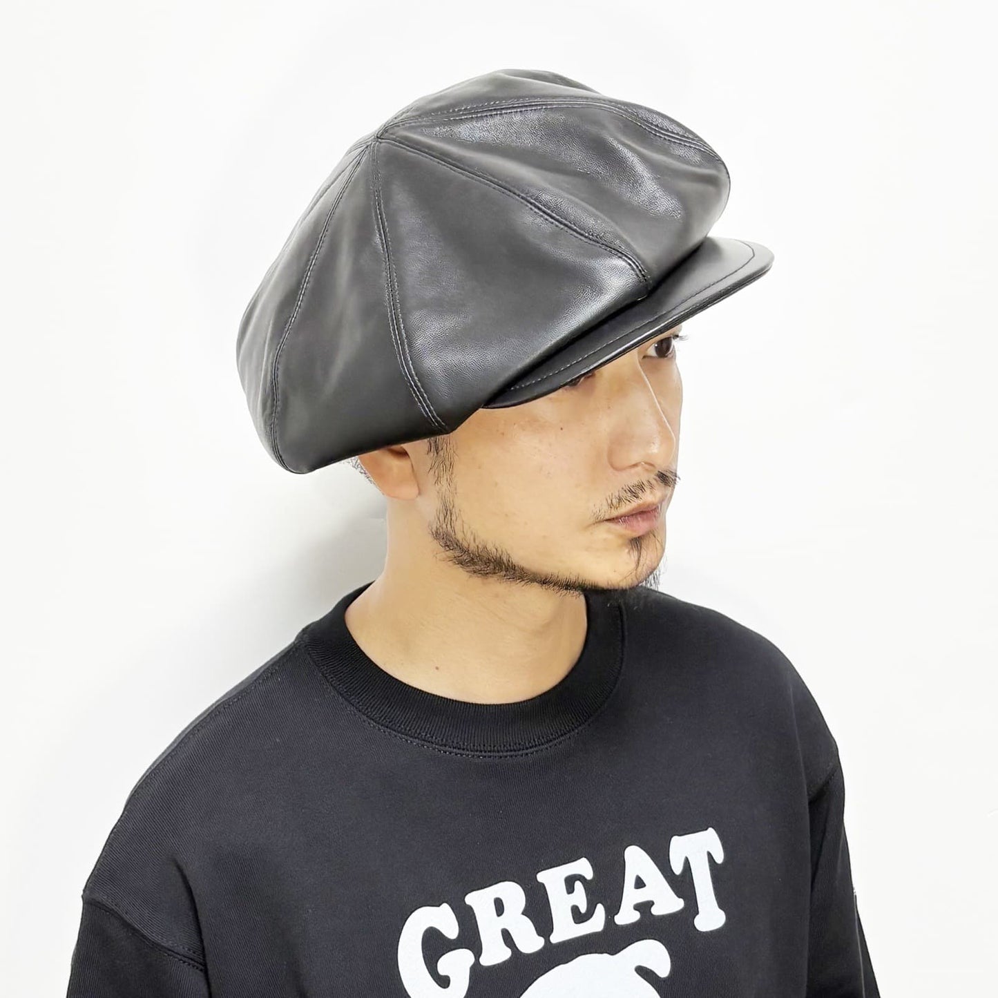 【12月〜1月予定】Leather Flat Top Cas