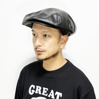 【12月〜1月予定】Leather Flat Top Cas