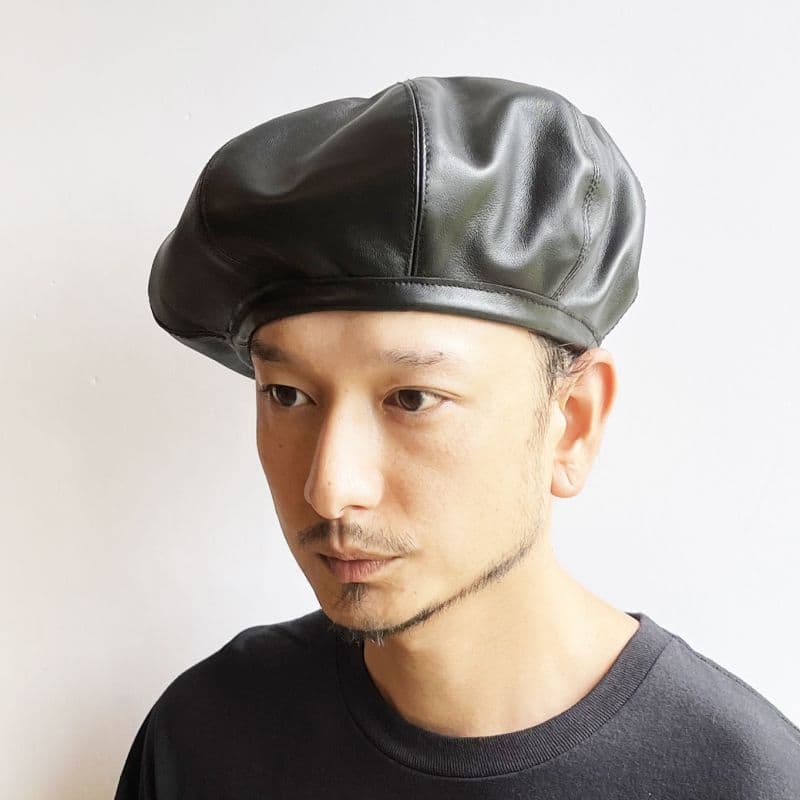 【12月〜1月予定】Leather Army Beret