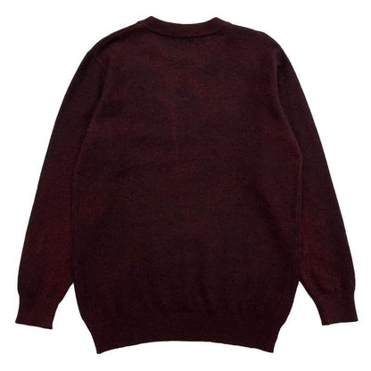 Light Mohair Jumper〈Bordeaux〉