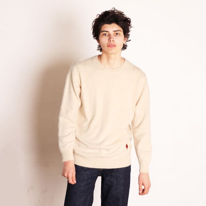 Light Mohair Jumper〈Ivory〉