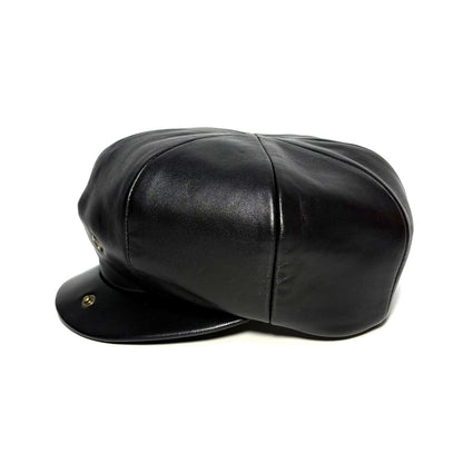 【11月発売予定】Leather Short Peak Cas