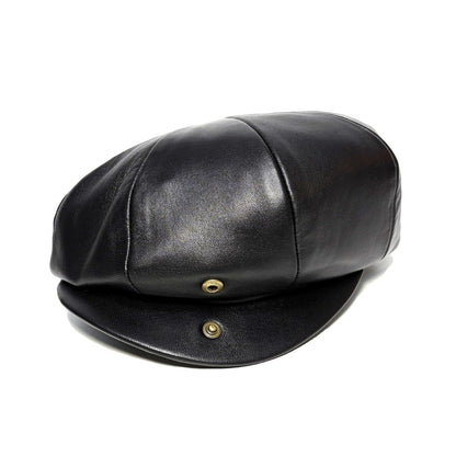 【11月発売予定】Leather Short Peak Cas