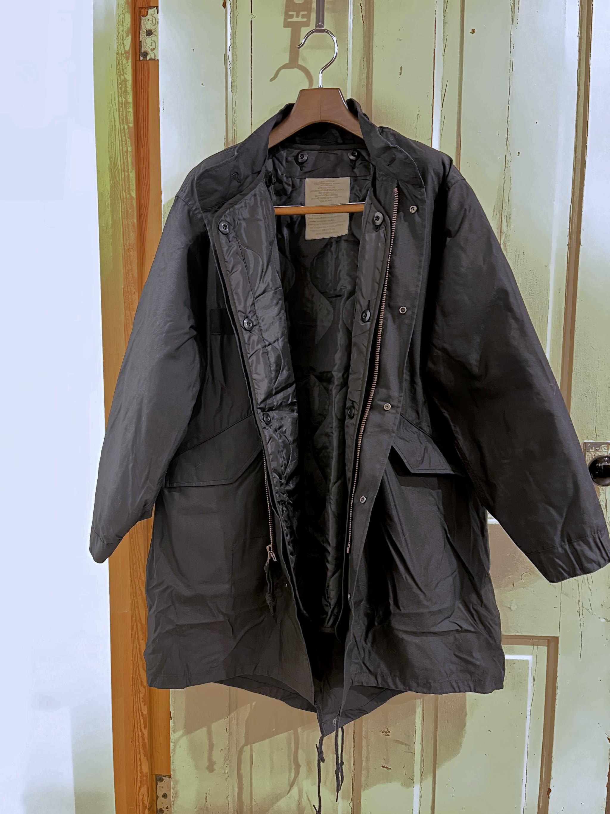 M-65 フィッシュテールパーカ〈Black〉 - Sopwith camel
