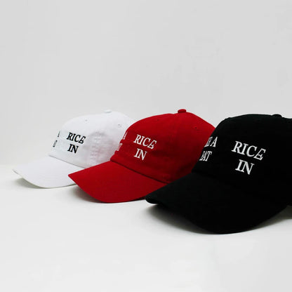 「MAKE A RICE EAT IN」 CAP 【TAGDOESNOTMAKEYOU.】
