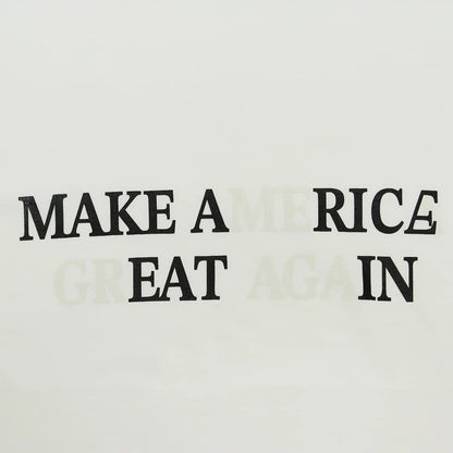 「MAKE A RICE EAT IN」T-shirt 【TAGDOESNOTMAKEYOU.】