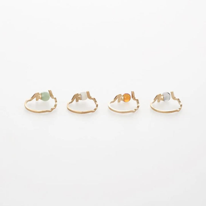 【YAGA×Aquvii】Memphis Ring