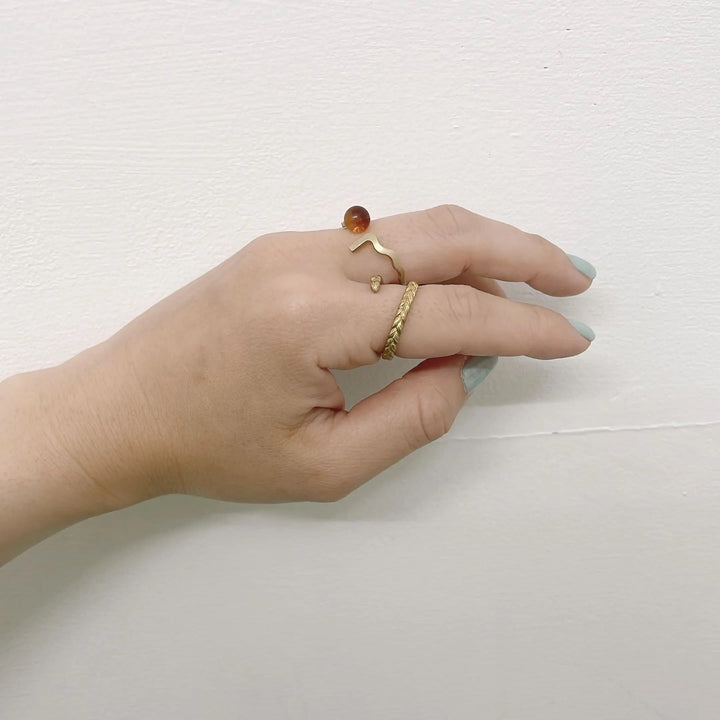 【YAGA×Aquvii】Memphis Ring