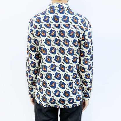 Open Collar Shirts〈Ivory〉