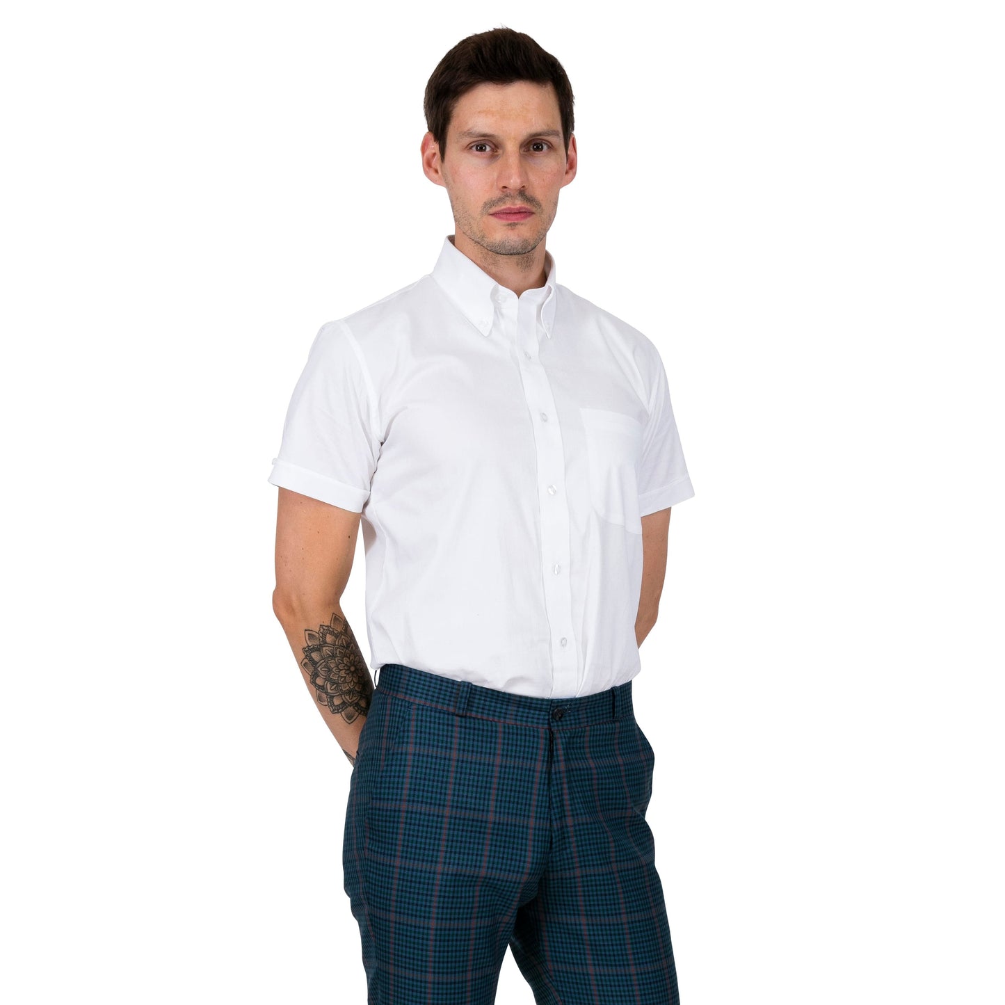 Relco Oxford Weave Classic S/S