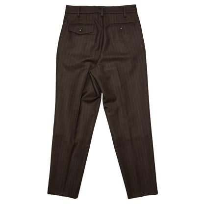 Peg Top Trousers〈Brown〉