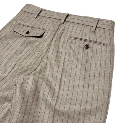 Peg Top Trousers〈Sand〉