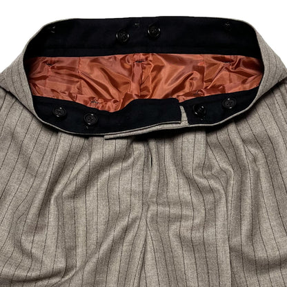 Peg Top Trousers〈Sand〉