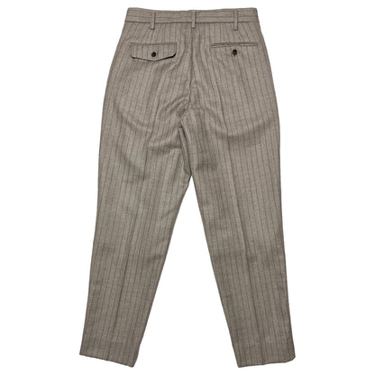 Peg Top Trousers〈Sand〉