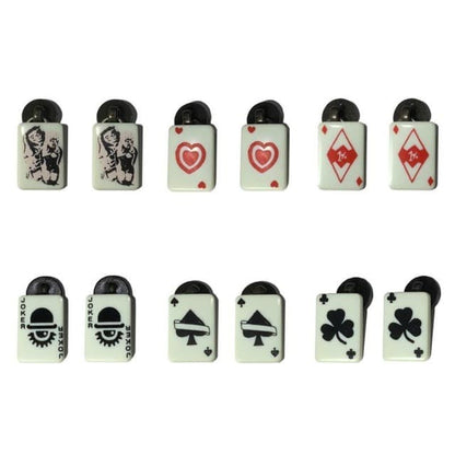PLAYING CARD CUFFLINKS [AC404]