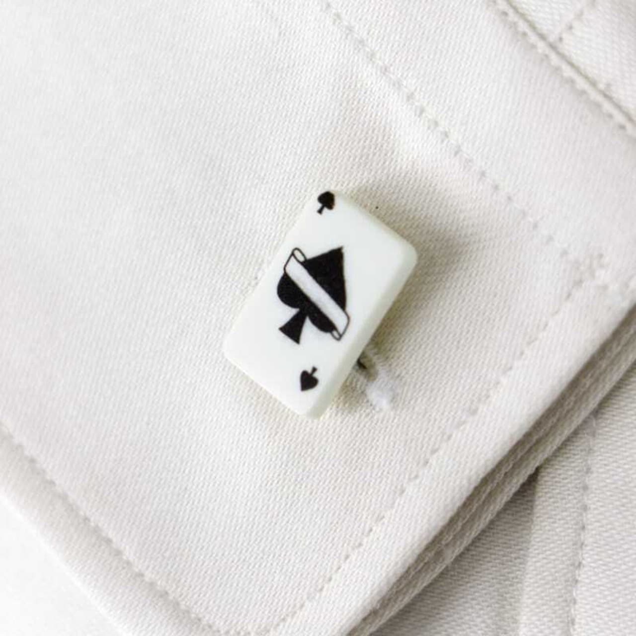 PLAYING CARD CUFFLINKS [AC404]