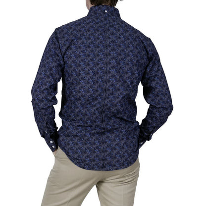 Paisley Long Sleeve〈Blue〉