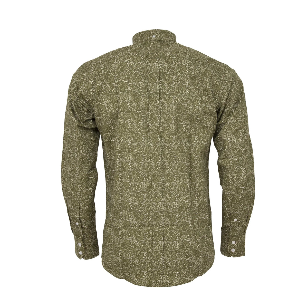 Paisley Shirts〈Olive〉