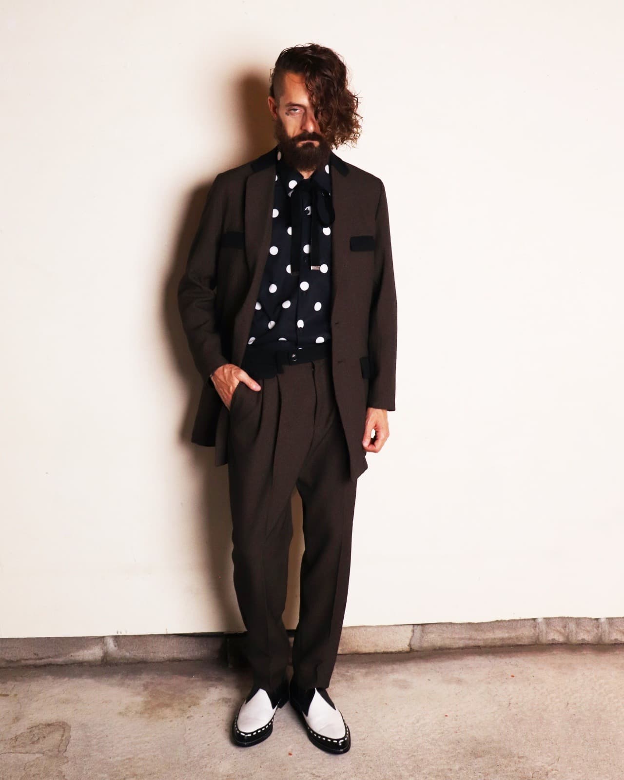 参考上代32780円 Original John Relaxing Teddy Boy Jacket テディボーイジャケット アウターコート オリジナルジョン 261-JK01 ブラウン XL （20275M） Original John(オリジナルジョン) | Relaxing Teddy Boy Jacket